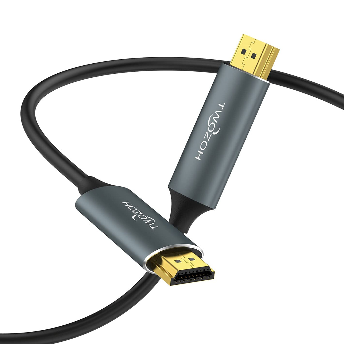 Fiber Optic HDMI Cable 30FT 4K HDMI to HDMI Cable 4K/60Hz 18Gbps High Speed UHD Fiber HDMI Cord Pack of 2 S860