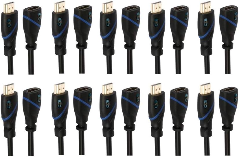 60ft High Speed HDMI Cable Male to Male with Ethernet Black B72921