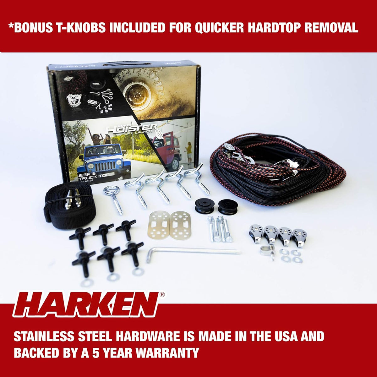 Hardtop Overhead Garage Storage Hoist W14975