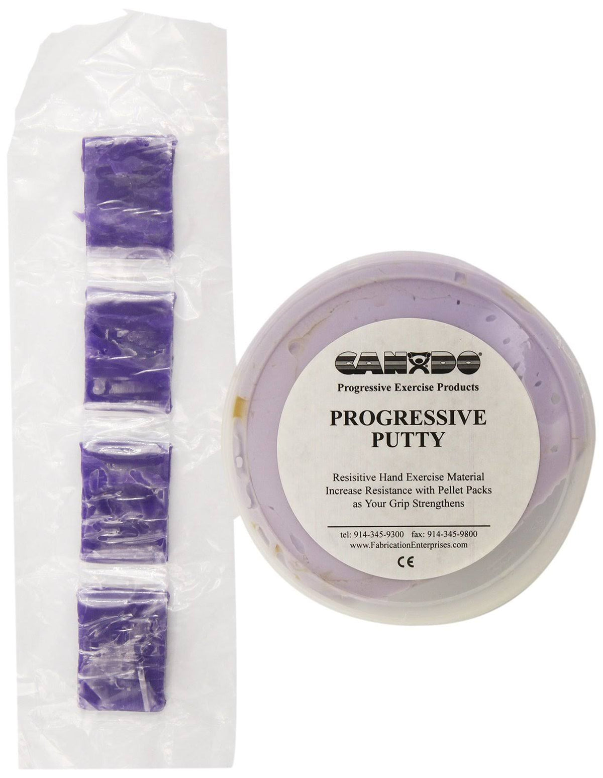 1 lb Theraputty Exercise Material with 6 Pellet Packs R479