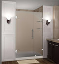 Frameless Hinged Shower Door with Stainless Steel U5809