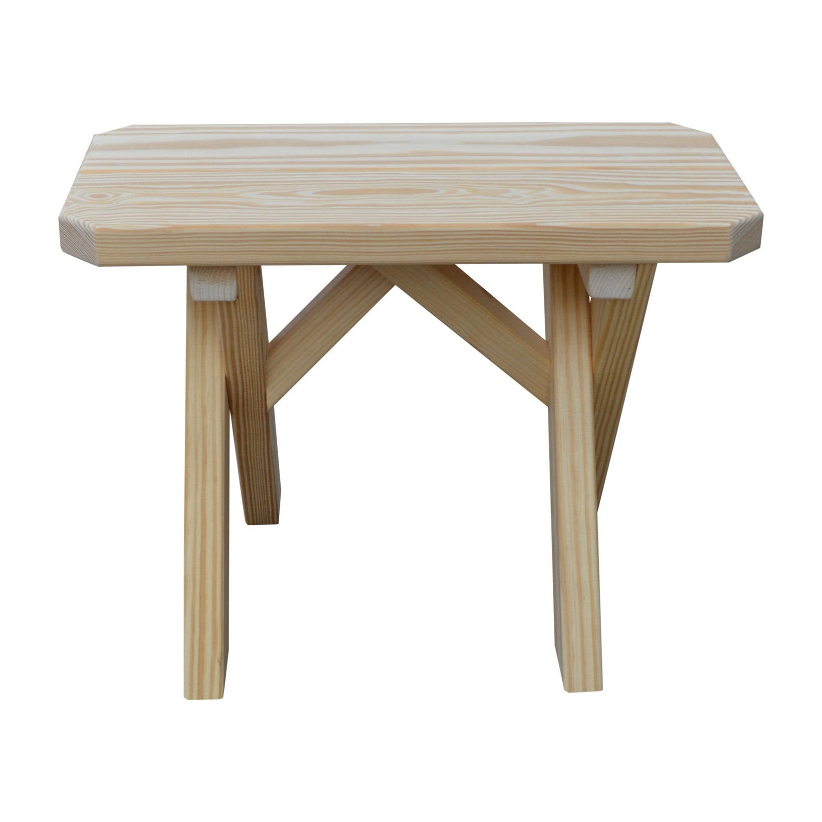 Dark Green Crossleg Bench P624