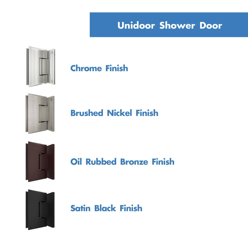 Frameless Hinged Shower Door E443014