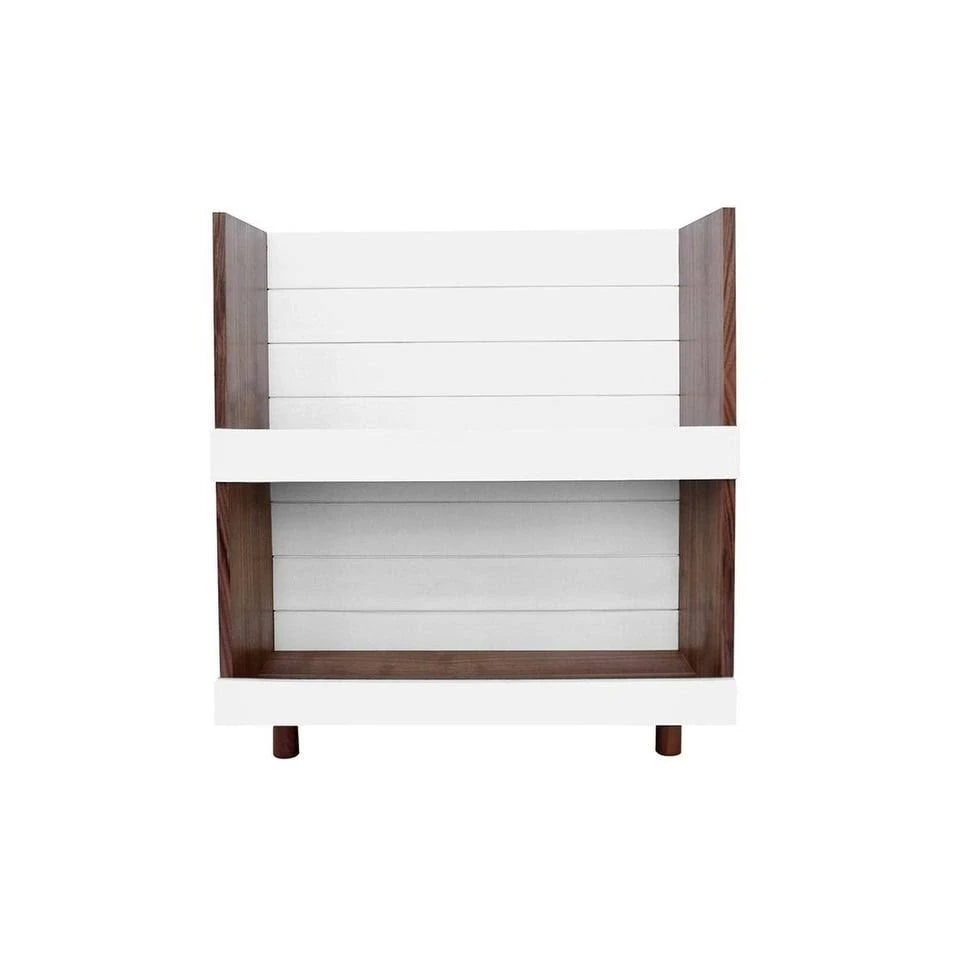 Walnut / Pacific Blue Kids Bookcase Y855064