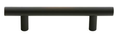 Brass Bar Cabinet Pull 24 inch Center-to-Center Satin Nickel Z496927