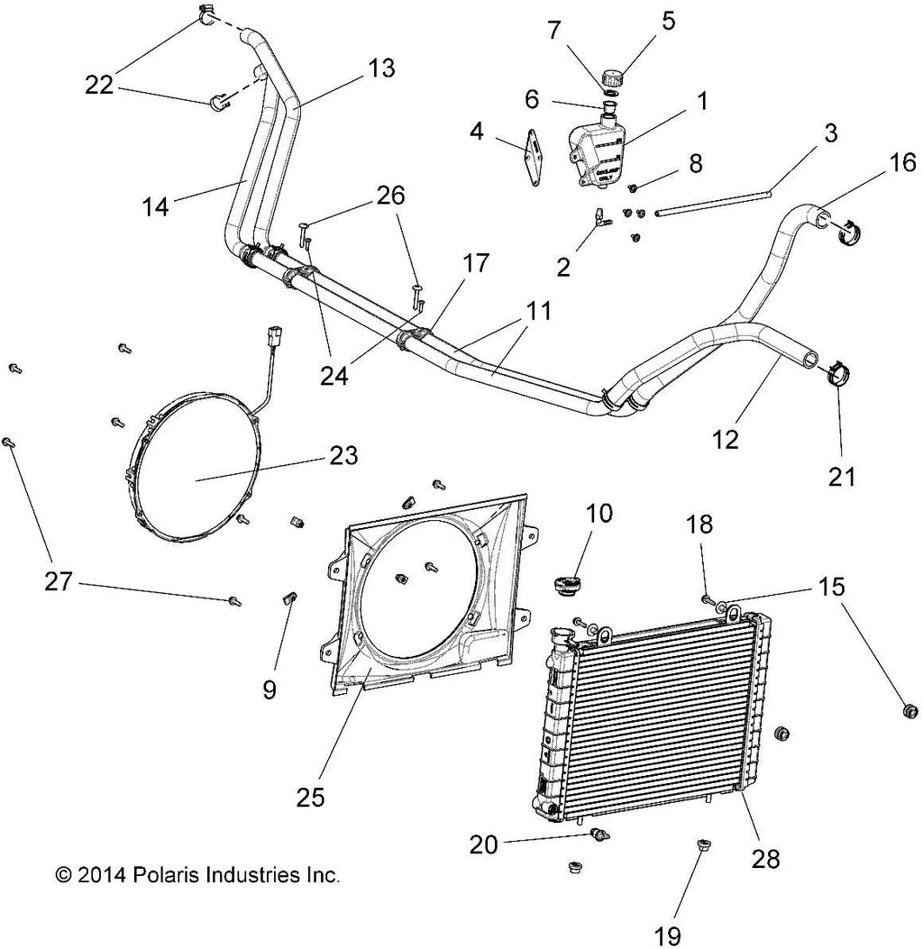 Radiator Assembly I1197