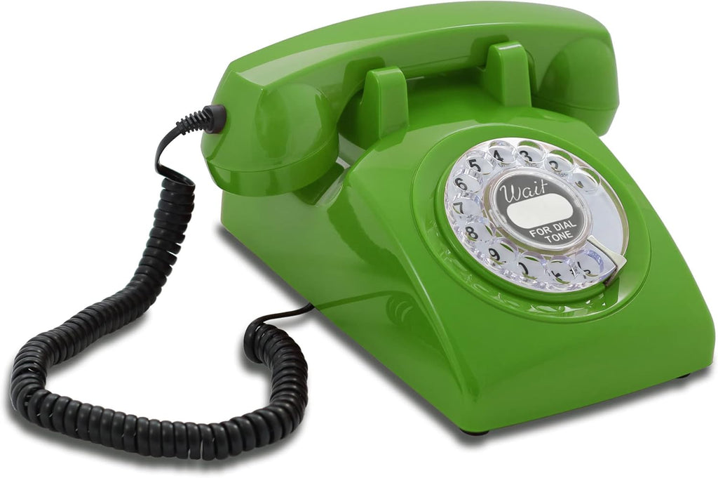 White Rotary Dial Telephone I733