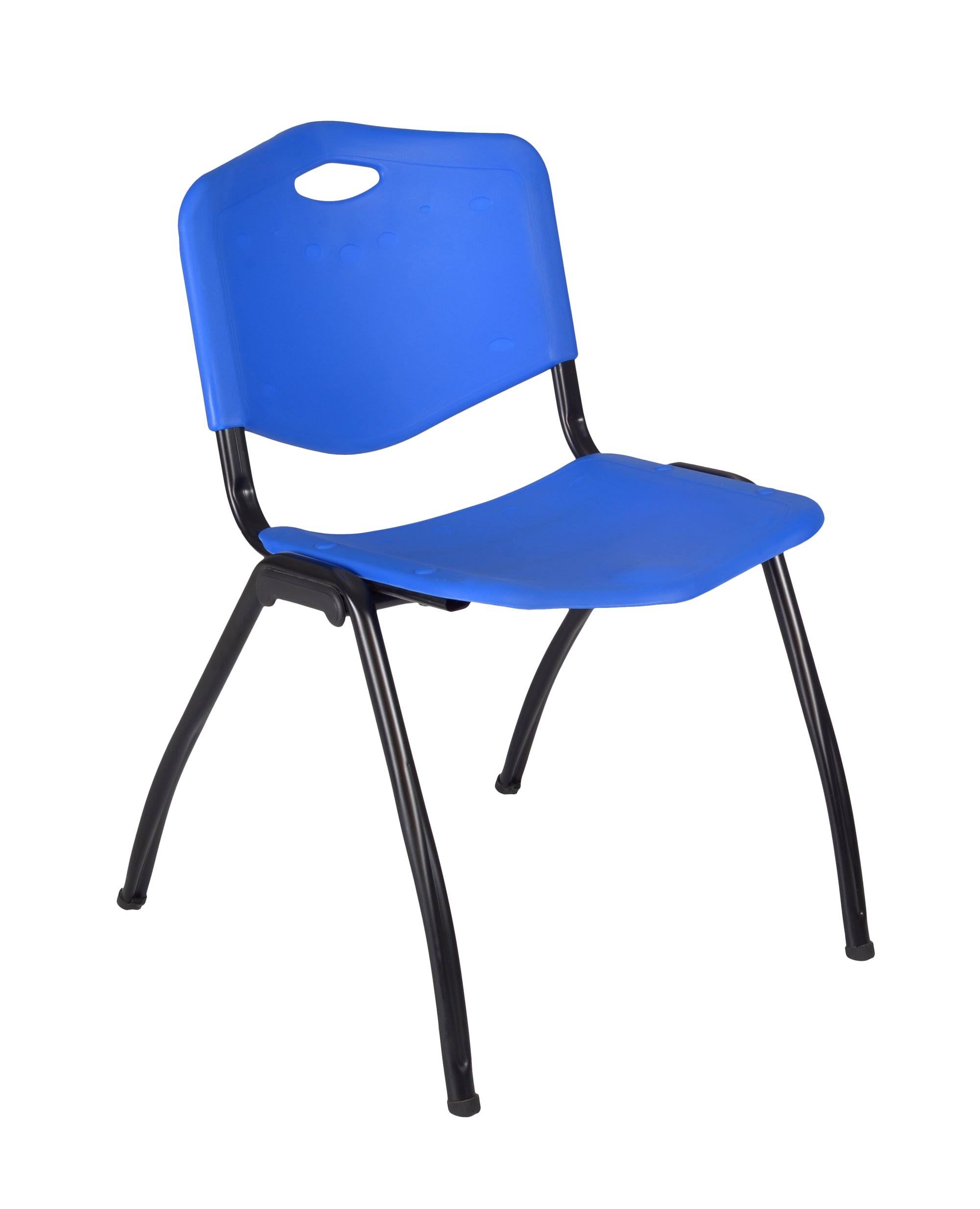 72x22 x 24x22 Training Table with 2 Stack Chairs Q11032