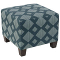 Teal Ottoman E326