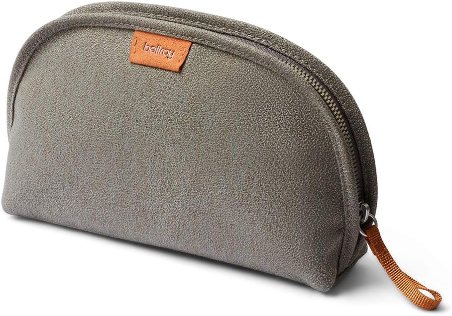 Limestone Pack of 2 Water-resistant Woven Fabric Pouch Z500