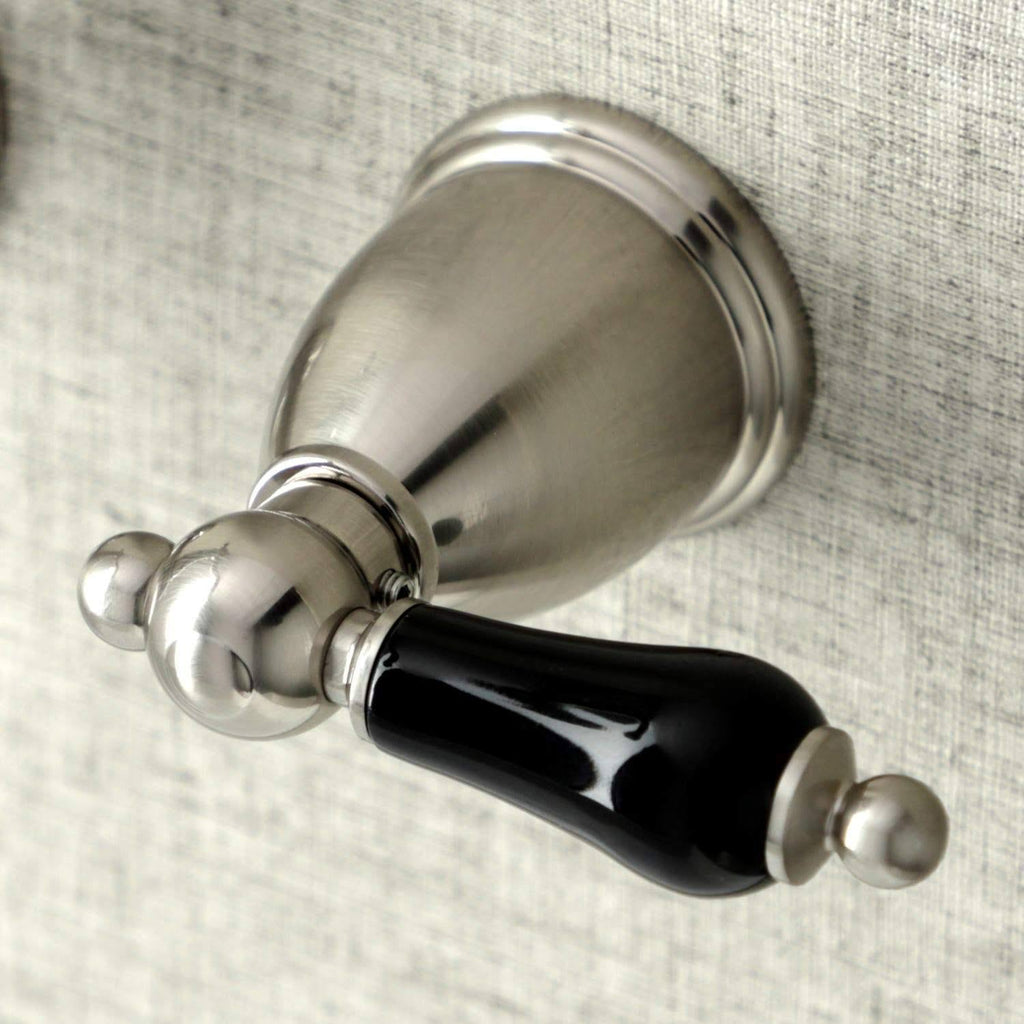 Brushed Nickel Two-Handle Wall Mount Bathroom Faucet T953600