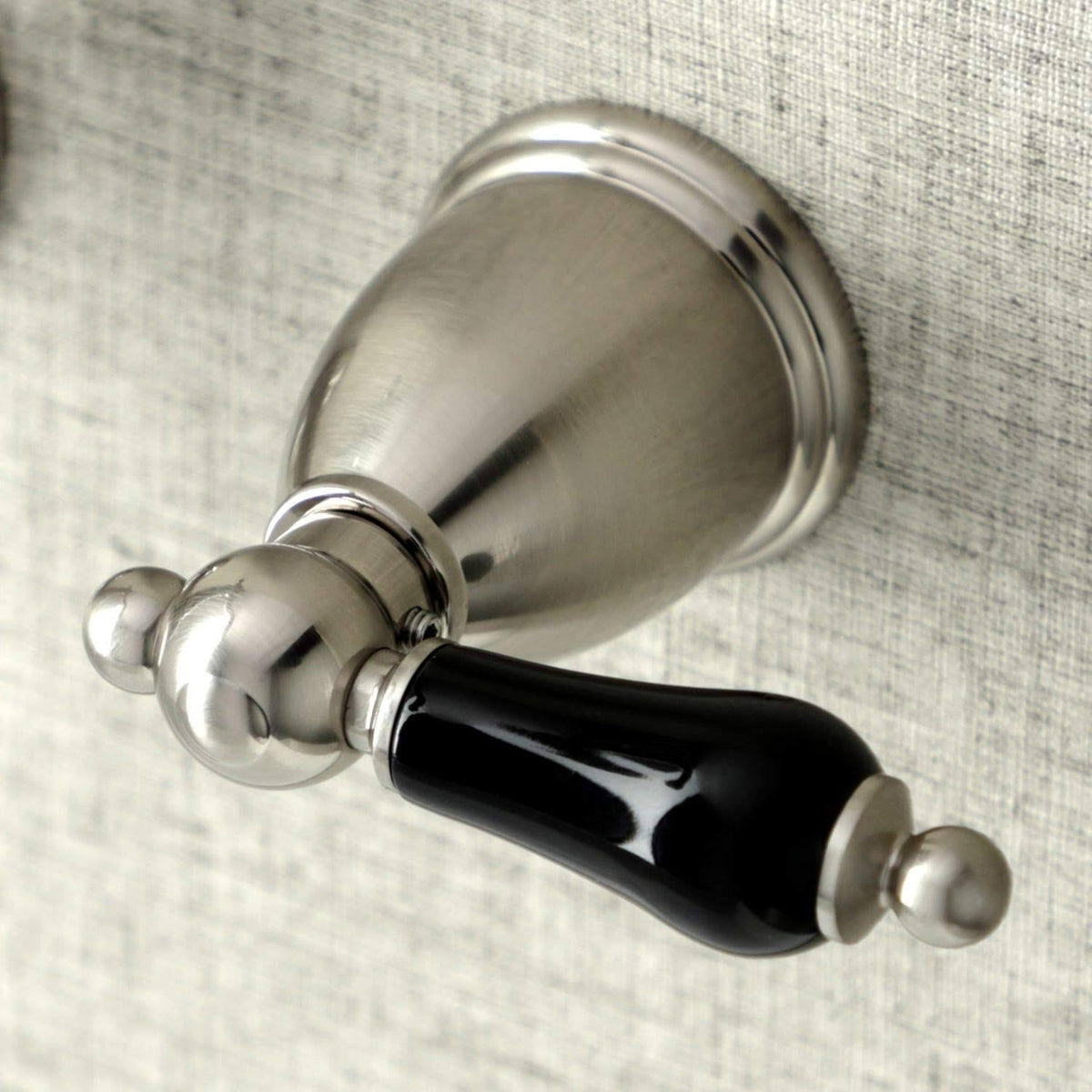 Brushed Nickel Two-Handle Wall Mount Bathroom Faucet T953600