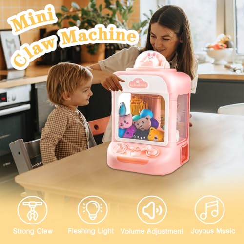 Mini Candy Vending Grabber Machine (Pink) Y196023