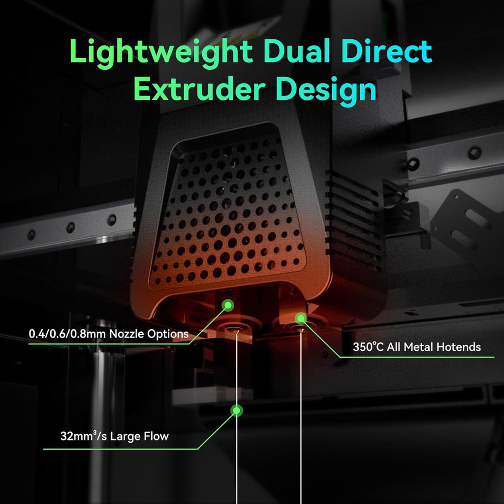 Dual Extruder 3D Printer with 330 * 330 * 600mm Print Size X654
