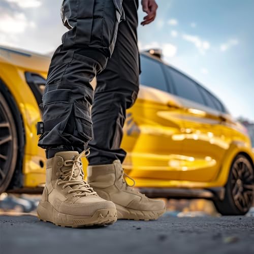 Lightweight Leather Casual Work Boots R31158