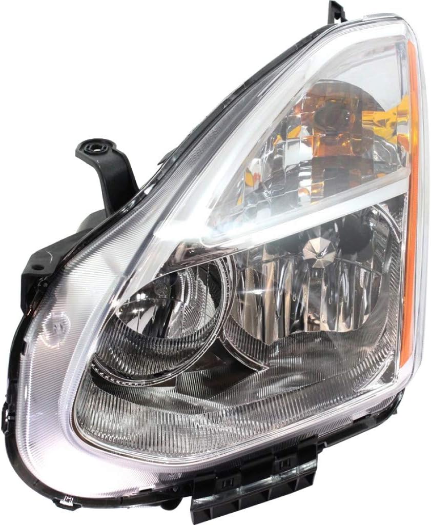 For Nissan Rogue Headlight 2009 2010 Pair Halogen X9704