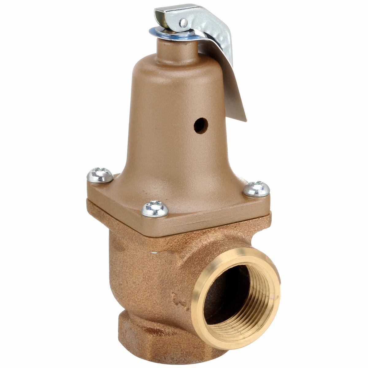 100 Psi Bronze Safety Relief Valve I740