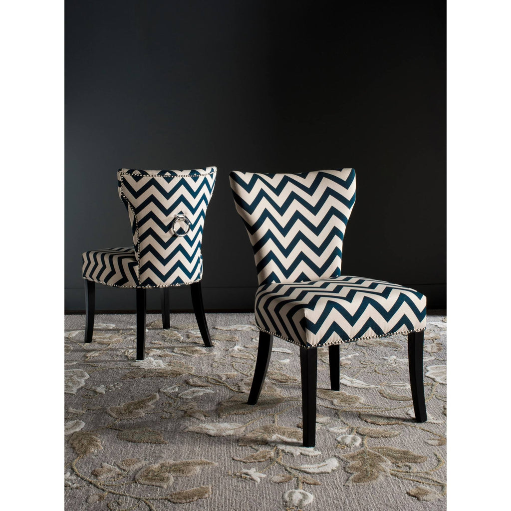 Navy/White Side Chair (Set of 2) W163362