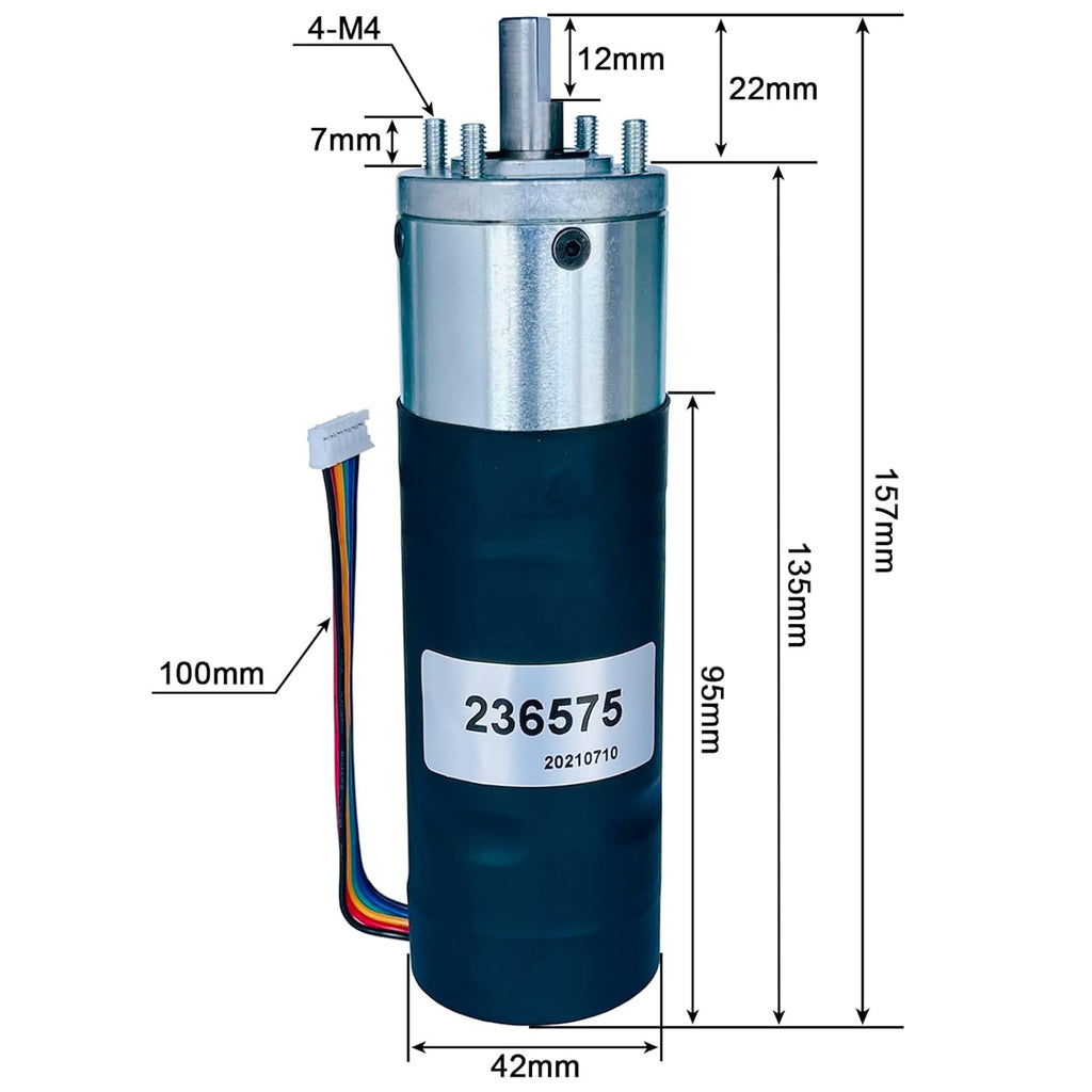 RV Slide Out Motor Replacement, Pack of 2 E503278