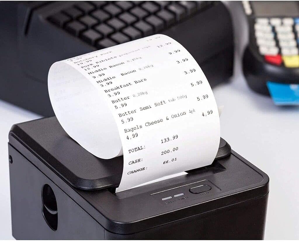 Thermal Paper POS Receipt Paper (50 Rolls) Pack of 2 U37694