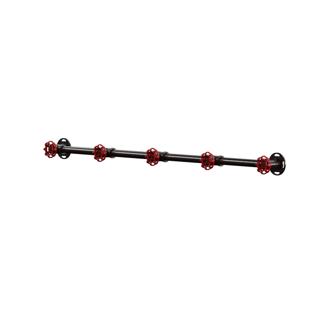 Industrial Wall Coat Rack Q294