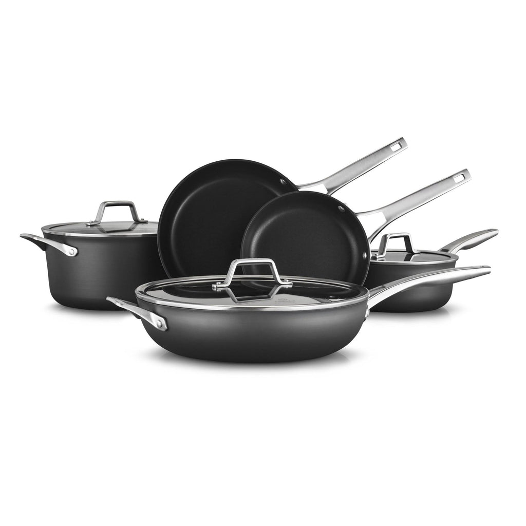 8-Piece Nonstick Cookware Set, Black C223344