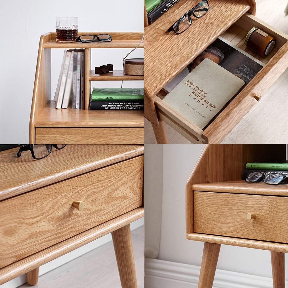 Oak Multifunctional Bedside Cabinet Night Stands C843