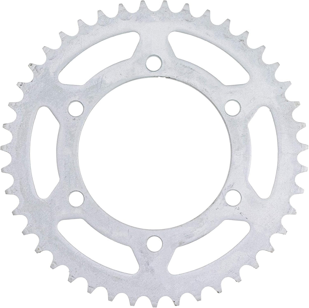 Drive Sprocket Chain Combo Front 14 Rear 43 Tooth 520NZ Standard 106 Links Pack of 2 K7700