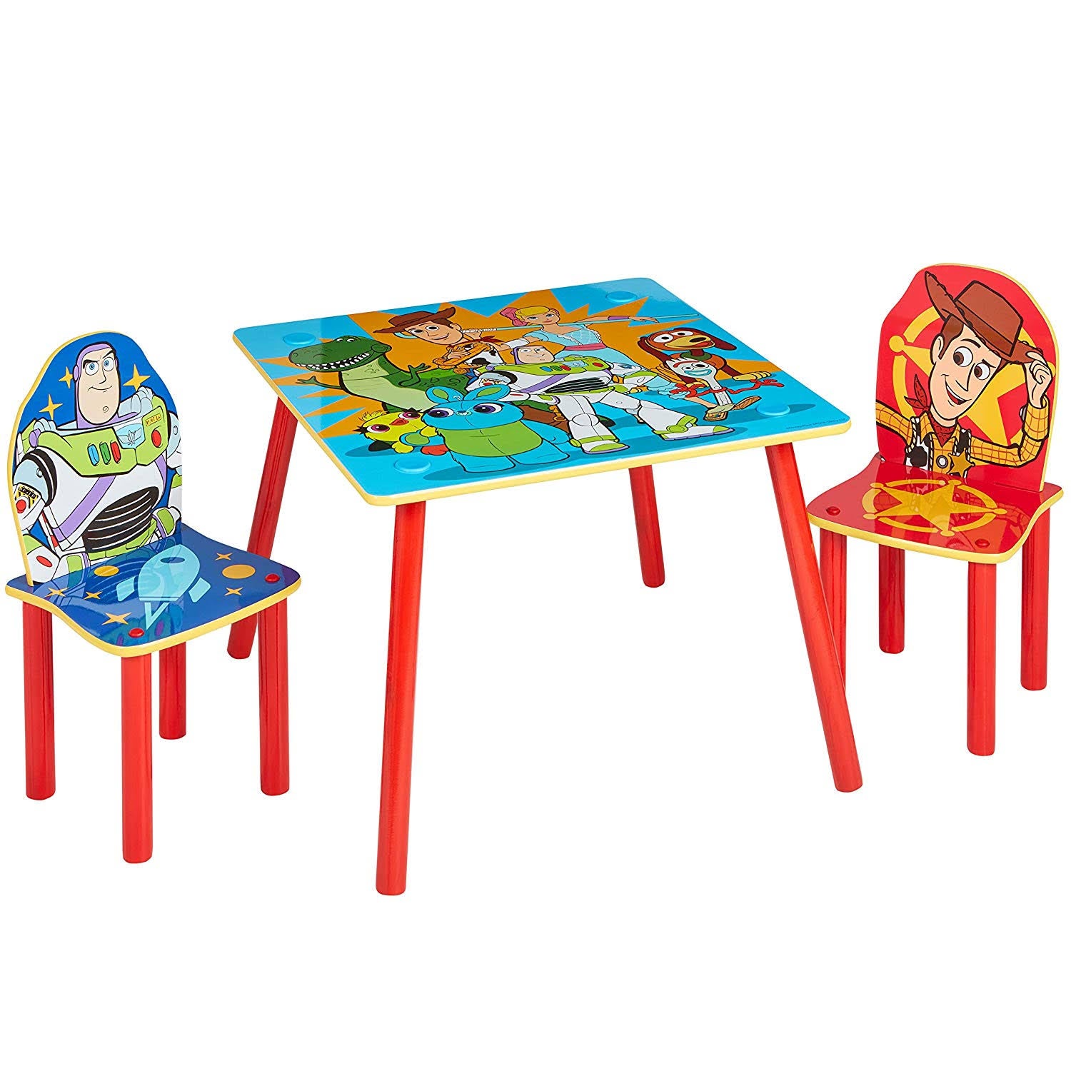 Toy Story 4 Kids Table and 2 Chairs Set V528612