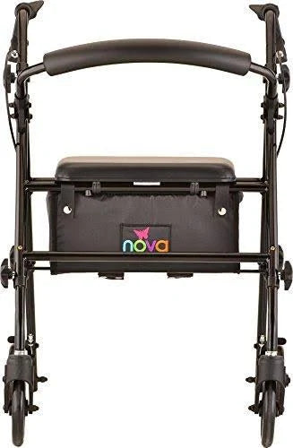 Purple Steel Rolling Walker D29353