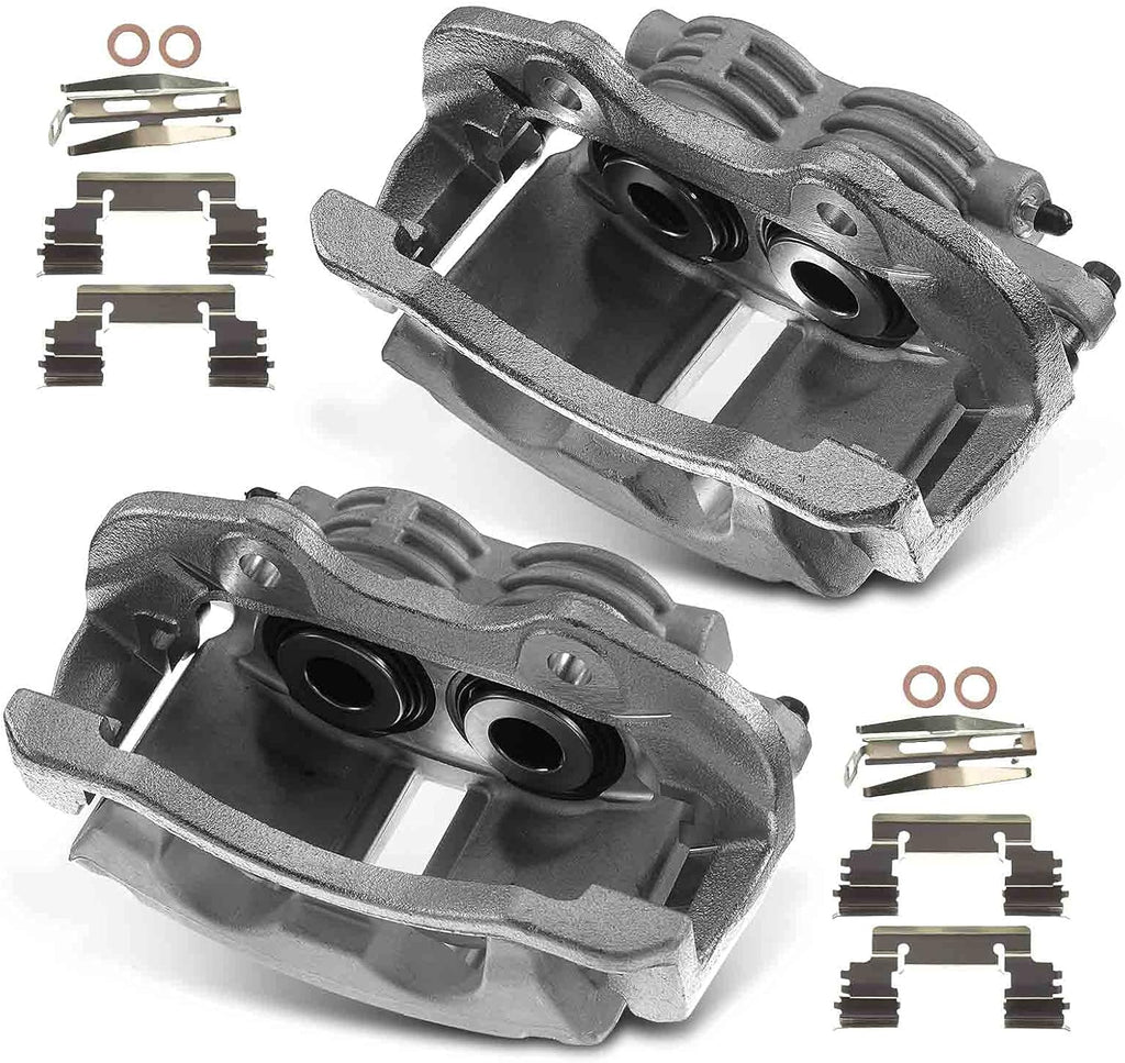 Disc Brake Caliper Assembly with Bracket Pack of 2 E42781