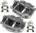 Disc Brake Caliper Assembly with Bracket Pack of 2 E42781