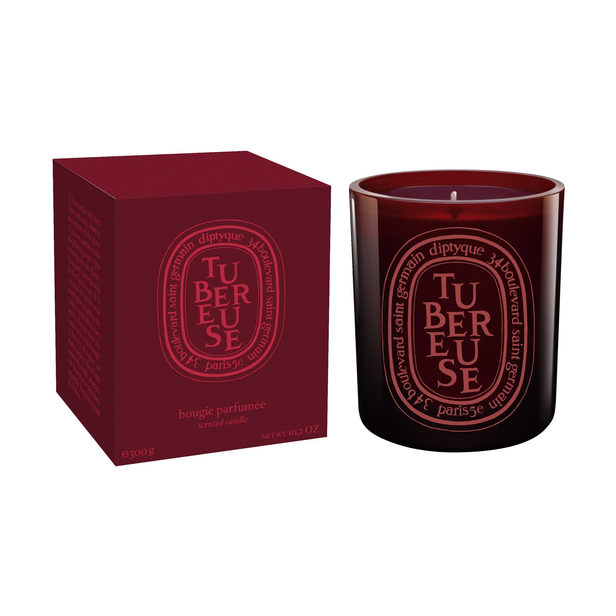 Red Tubereuse Candle I1619