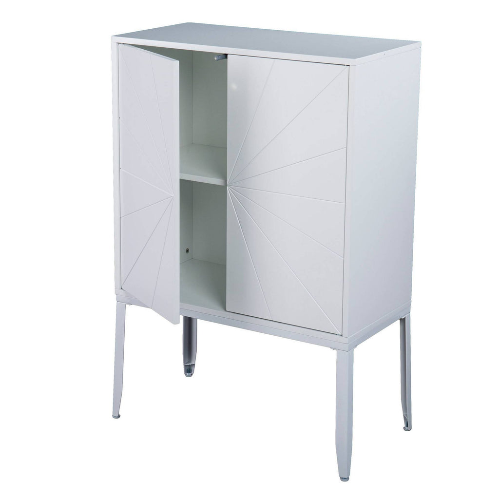 Double Door Storage Cabinet White I87710