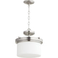 Semi Flush Mounts 2 Light Satin Nickel 13 inch P97625