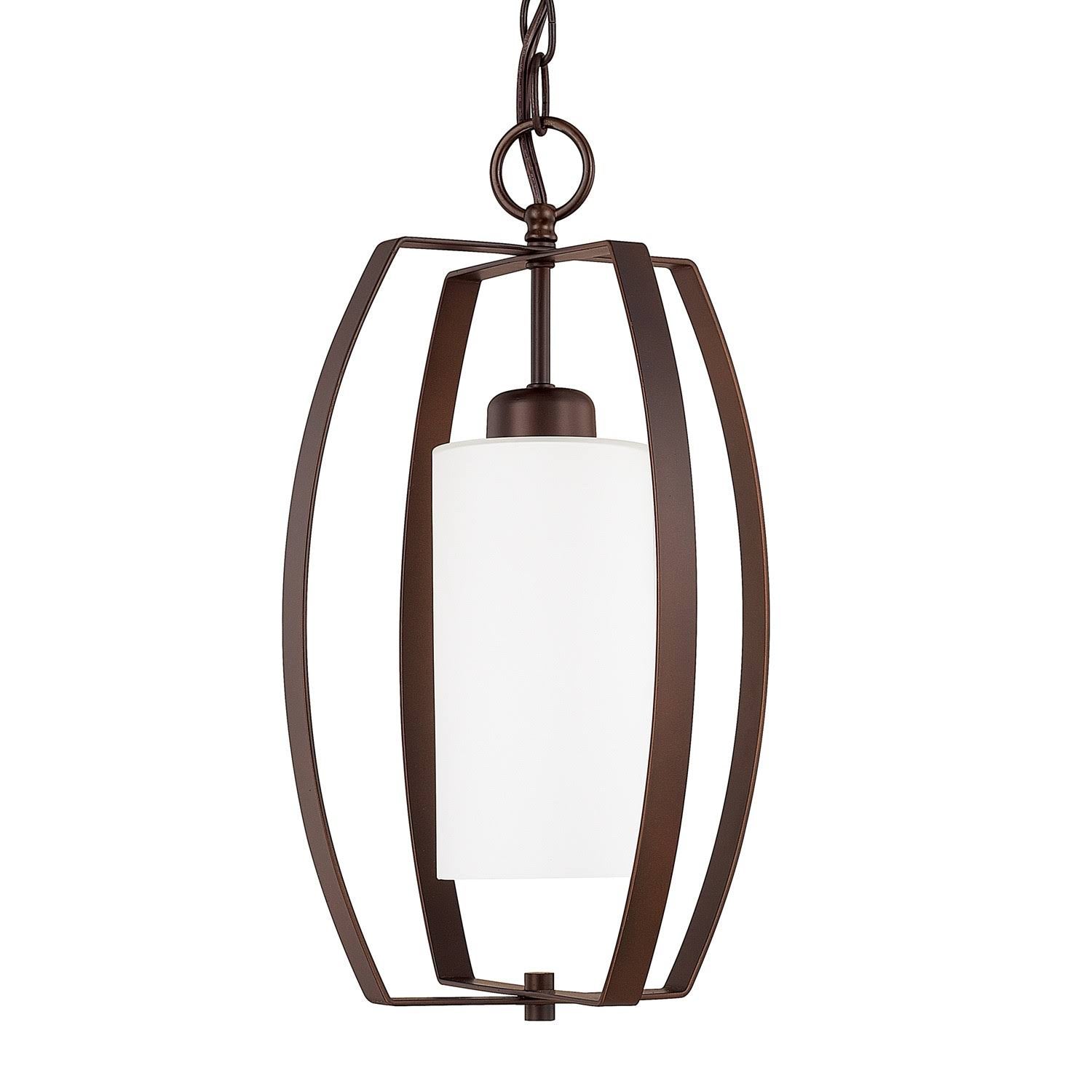 Brushed Nickel 1 Light Foyer A3343