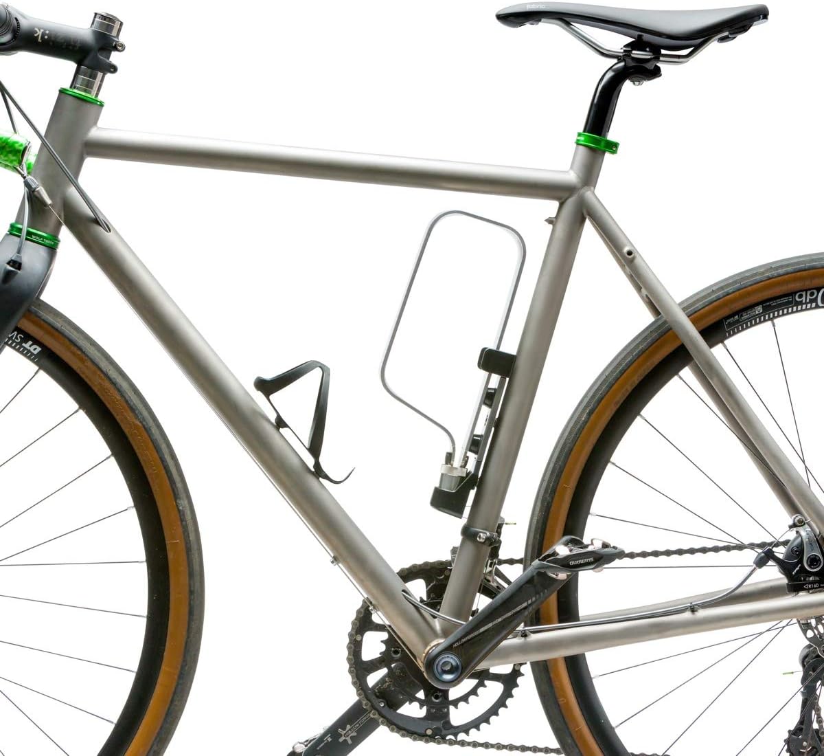 Titanium Bicycle U Lock with Mounting Clip, 2 Keys P6133