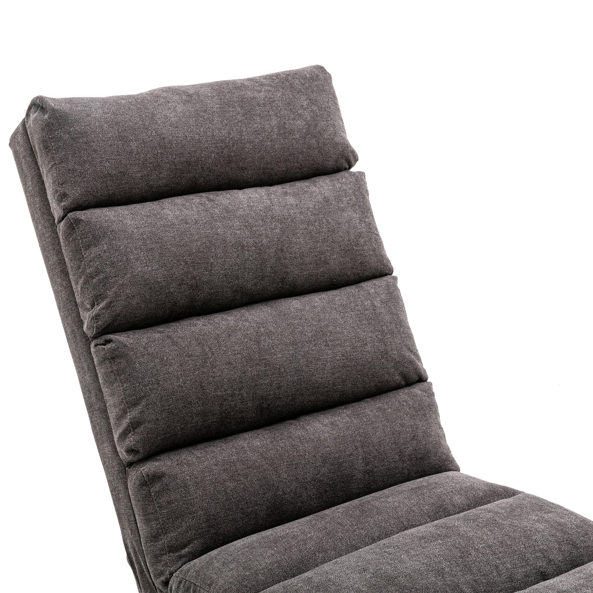 Dark Gray Linen Massage Recliner Chaise Chair K89433