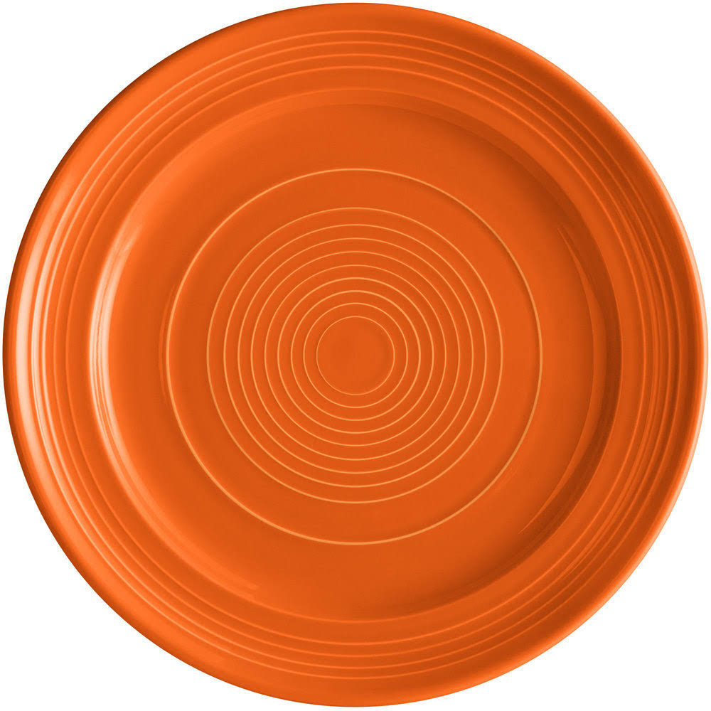 12x22 Papaya China Plate - 6/Case J38973