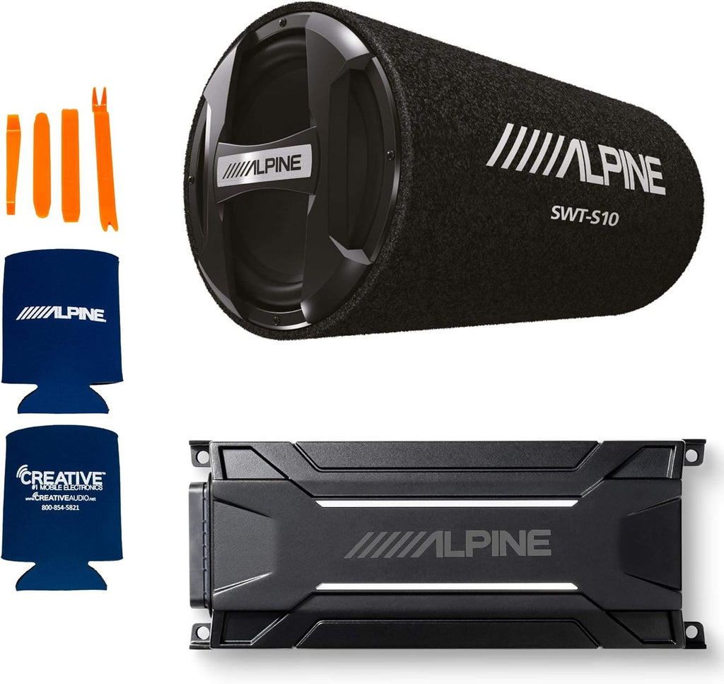 10" Bass System with Weather Resistant Amplifier T252