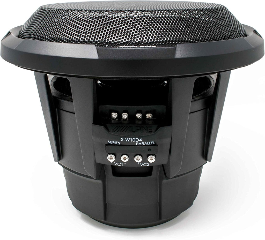 10-Inch Dual 4 Ohm Subwoofer Bundle O35694