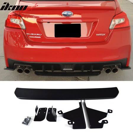 Unpainted Black ABS Rear Diffuser J170