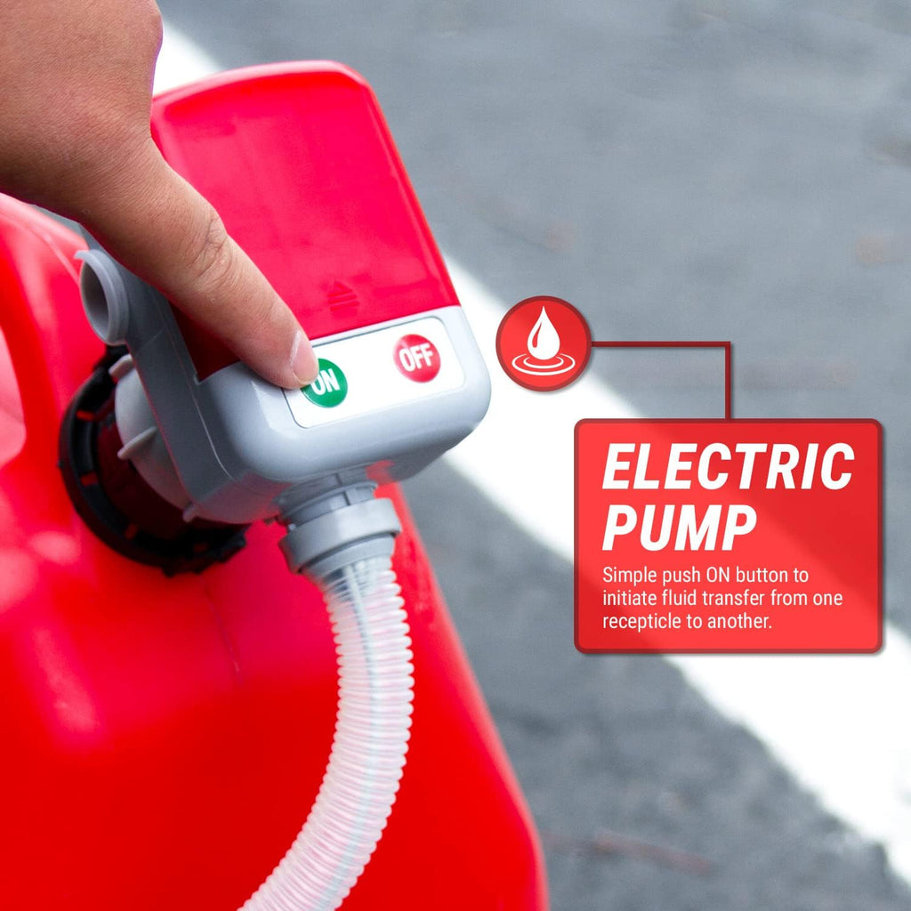 Battery Electric Siphon Pump with Auto Stop System, Pack of 2 V133