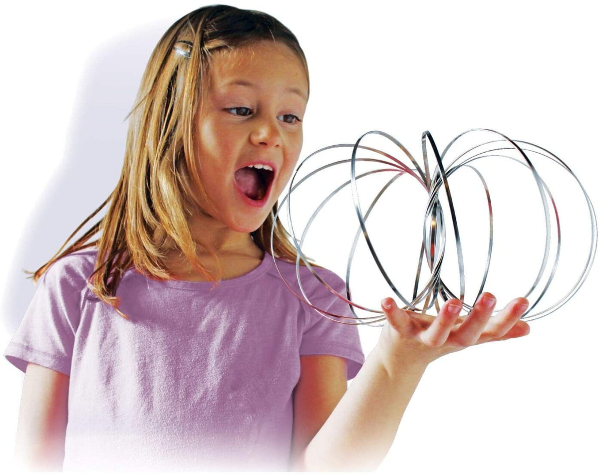 Silver Metallic 2-Pack Kinetic Spring Toys H72167