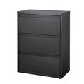 Black 3-Drawer Lateral File B105