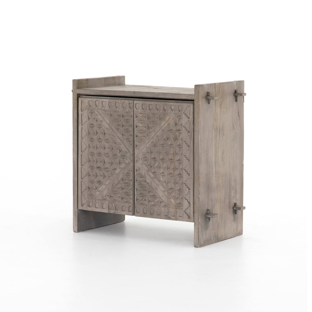 Aged Grey Small Sideboard P282