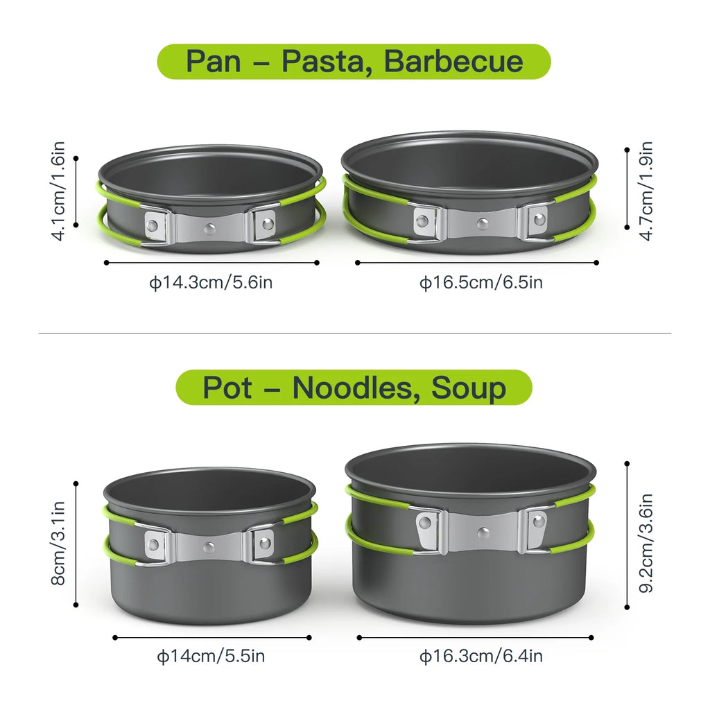 Camping Cookware Set for Stove I4162