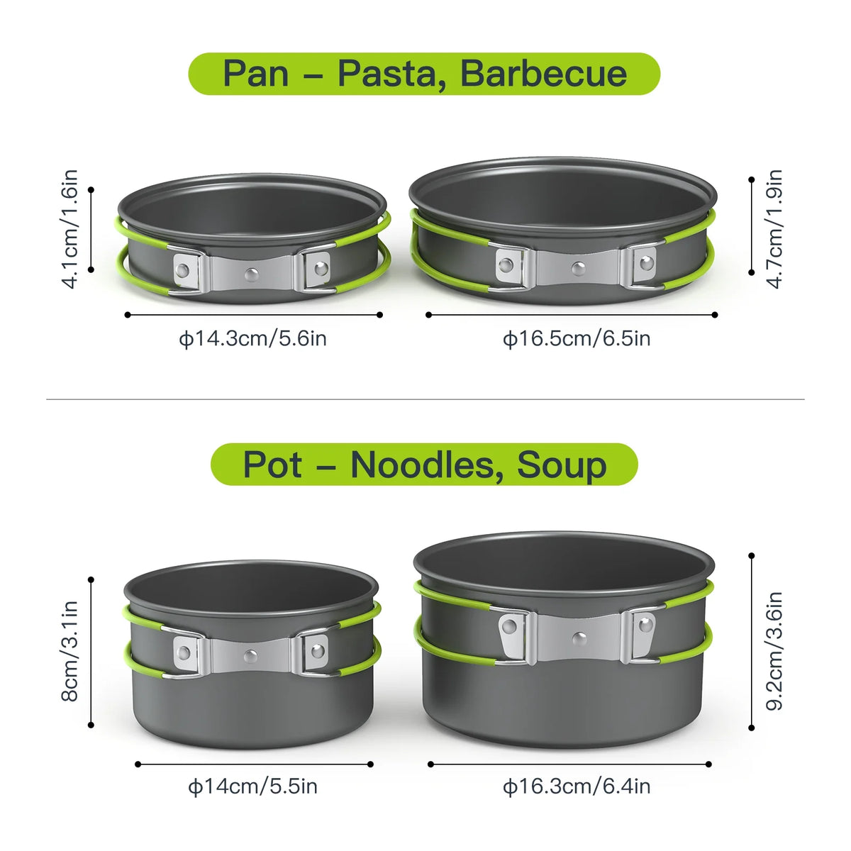 Camping Cookware Set for Stove I4162