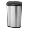 Black Stainless Steel Touchless Trash Can S322