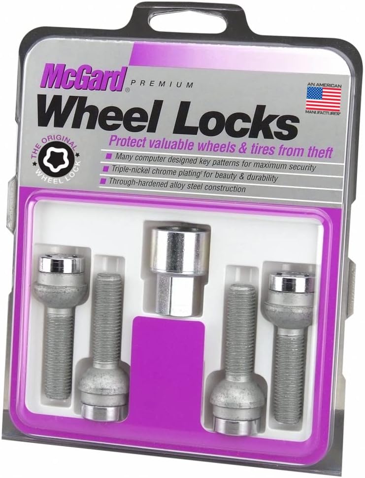 Wheel Lock Bolt Set 4 Pack M14 x 1.5 Chrome J938507